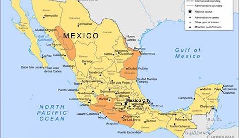 Mexico City map - Mexico City Mexico map (Mexico)