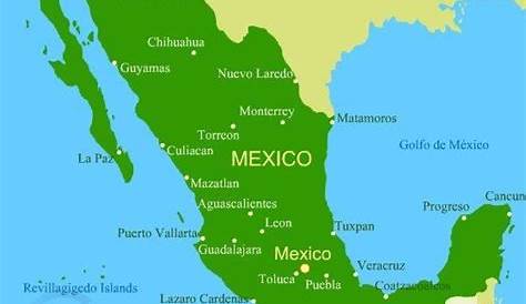 Map Of Mexico's West Coast