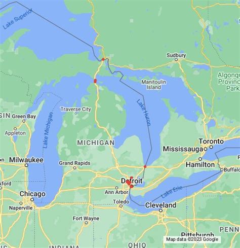 Map Of Michigan Google