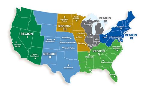 Map Of Mid South Usa