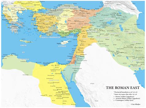 Map Of Middle East During Roman Empire
