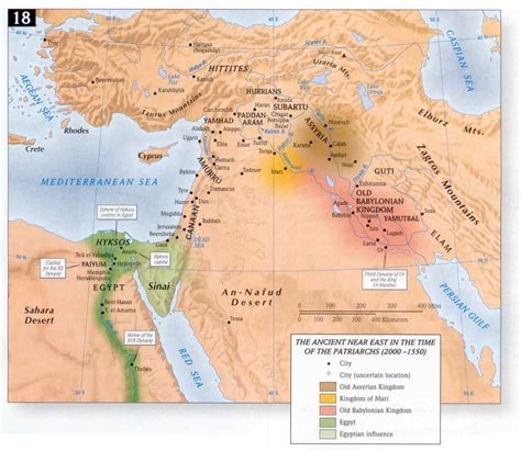 Map Of Middle East Jesus Time