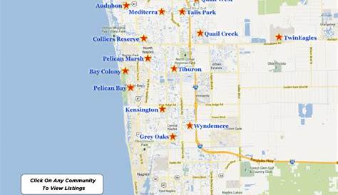 Map Of Naples Florida Neighborhoods Printable Maps