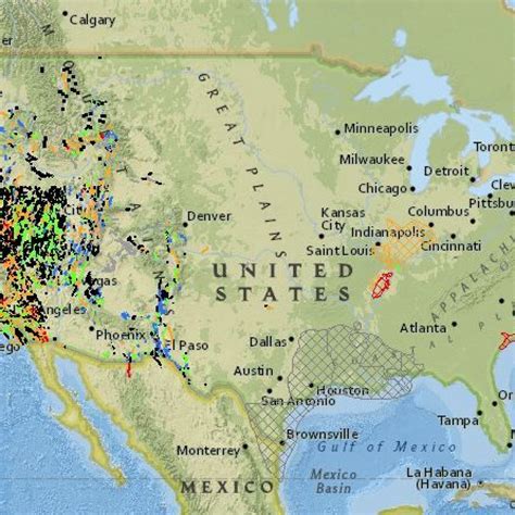 Map Of North America Fault Lines