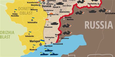 Map Of Russia And Ukraine War