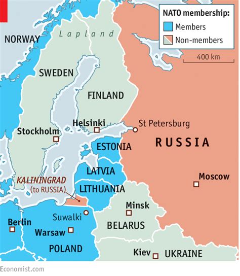 Map Of Russia Finland