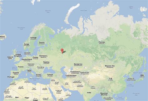 Kazan Russland Karte Rurradweg Karte