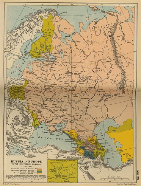 Map Of Russia Late 1800S