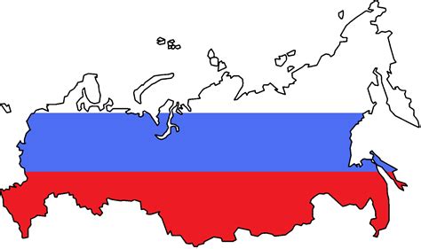 Map Of Russia Png