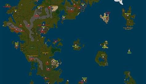 Beautiful maps of game worlds that you’ll never forget – Part 1