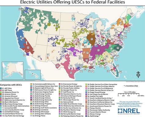 Map Of Us Utilities