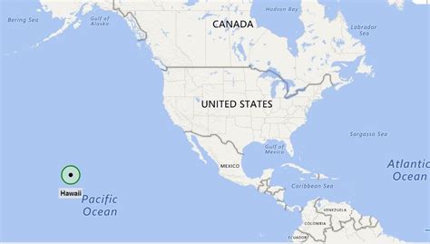 Map Of Usa Plus Hawaii