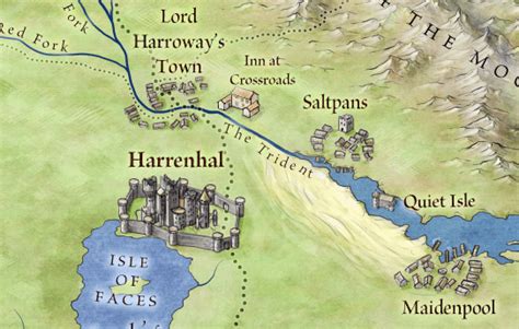 Map Of Westeros Harrenhal