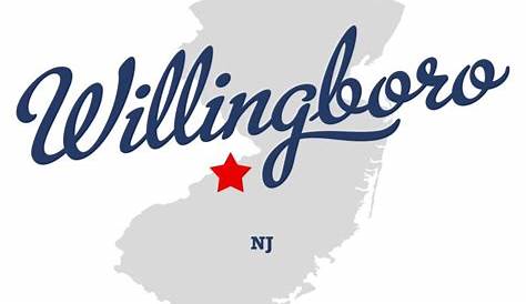 Map Of Willingboro New Jersey