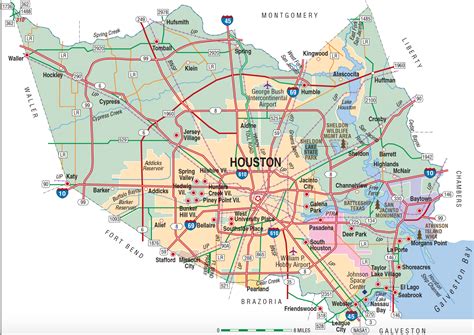 Online Maps Harris County Map