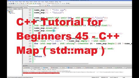 Map In C++ Javatpoint