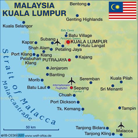 map kuala lumpur malaysia