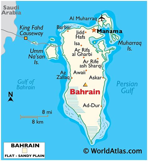 Find The Exact Map Location Of Bahrain With Simple Steps