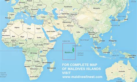 See The Map Location Of Maldives And Top Resorts