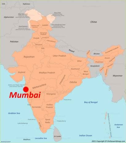 Detailed Map Location Of Mumbai With Key Landmarks