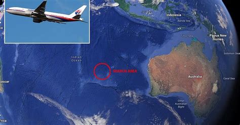 map malaysia airlines flight mh370 wreckage