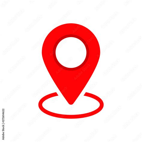 Map Marker Icon Red