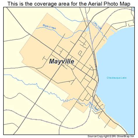 Map Mayville Ny