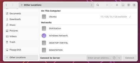 Map Network Drive Linux Ubuntu