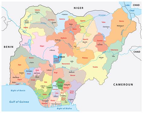 5 Ways Map Nigeria