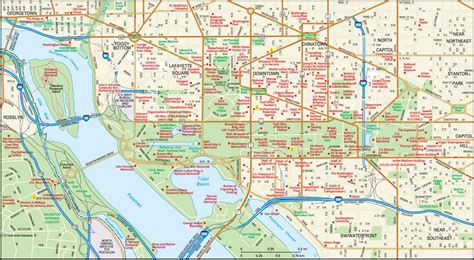 map of Washington DC