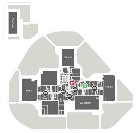 Map Of Antelope Valley Mall