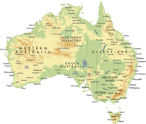 map of australia png