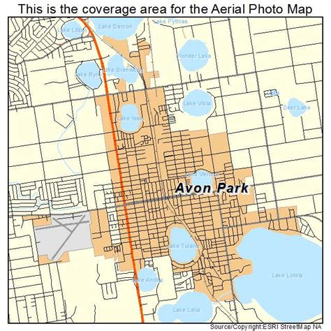 Map Of Avon Park Fl