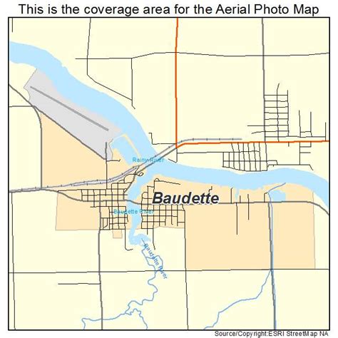 map of baudette minnesota