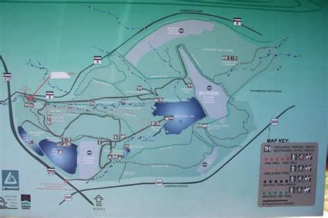 map of bear creek lake park morrison co