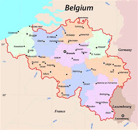 Belgium Unveiled: Essential Map Insights