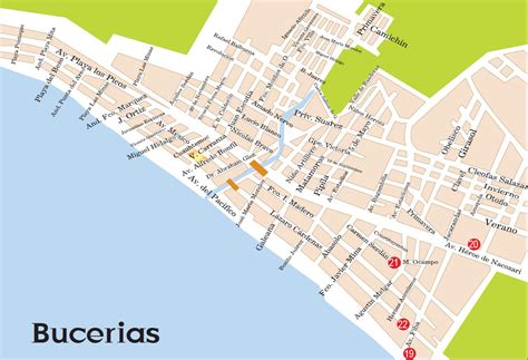 map of bucerias mexico area
