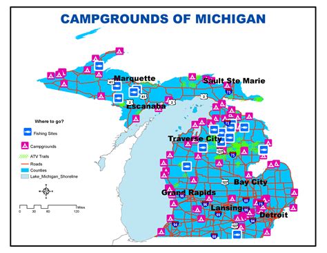 Michigan Campground Map: Find Your Perfect Spot