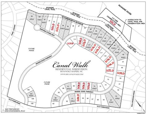 map of canal walk