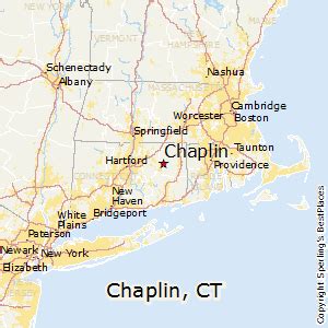 Map Of Chaplin Ct