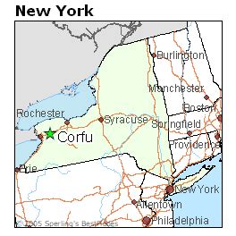 map of corfu ny