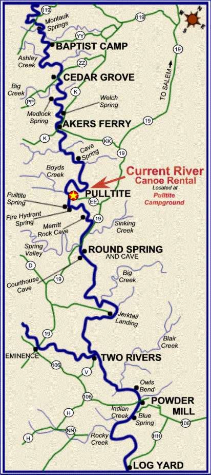 map of current river missouri