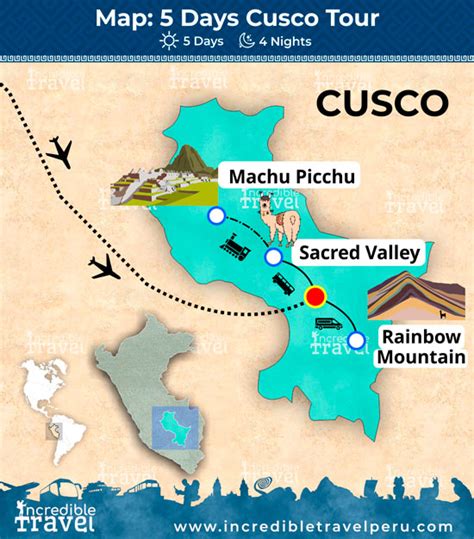 map of cusco and surrounding area