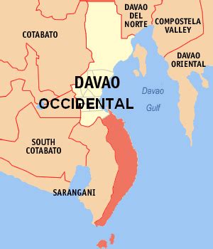 map of davao occidental