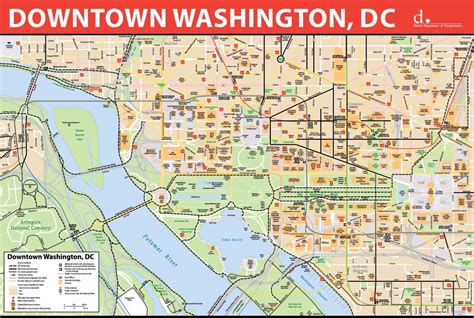 Map Of Dc Printable