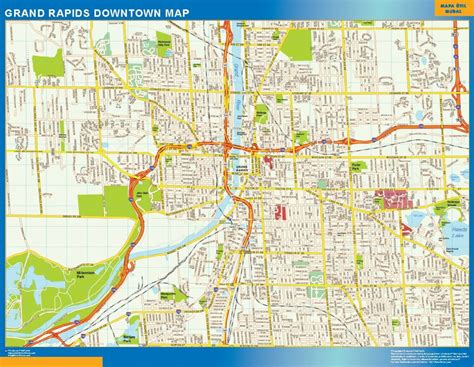 Map Of Downtown Grand Rapids