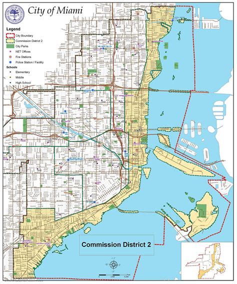 Map Of Downtown Miami Fl