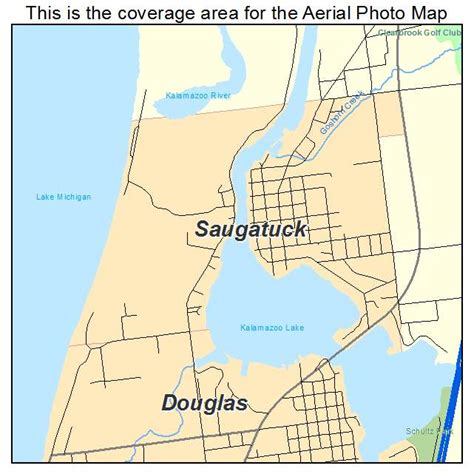 Map Of Downtown Saugatuck Mi