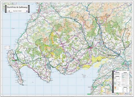 Map Of Dumfries And Galloway