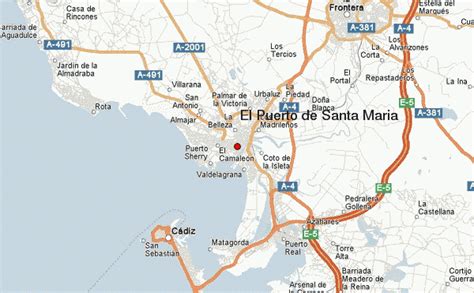 map of el puerto de santa maria spain